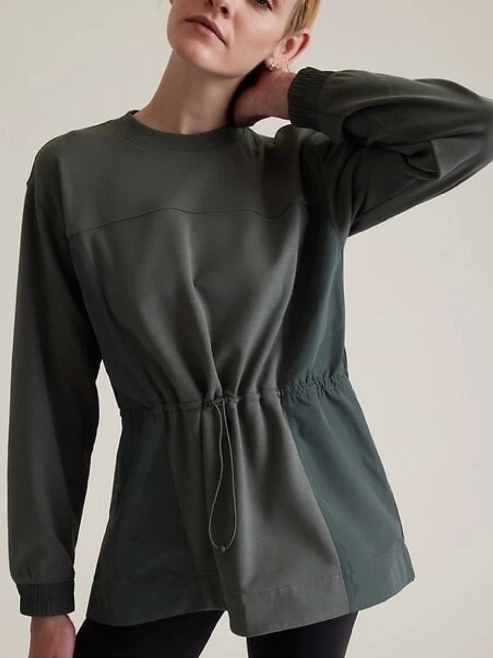 Athleta Triumph Hybrid Crewneck Sweatshirt